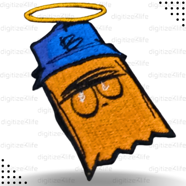 Sleeping Cartoon Embroidered Patch
